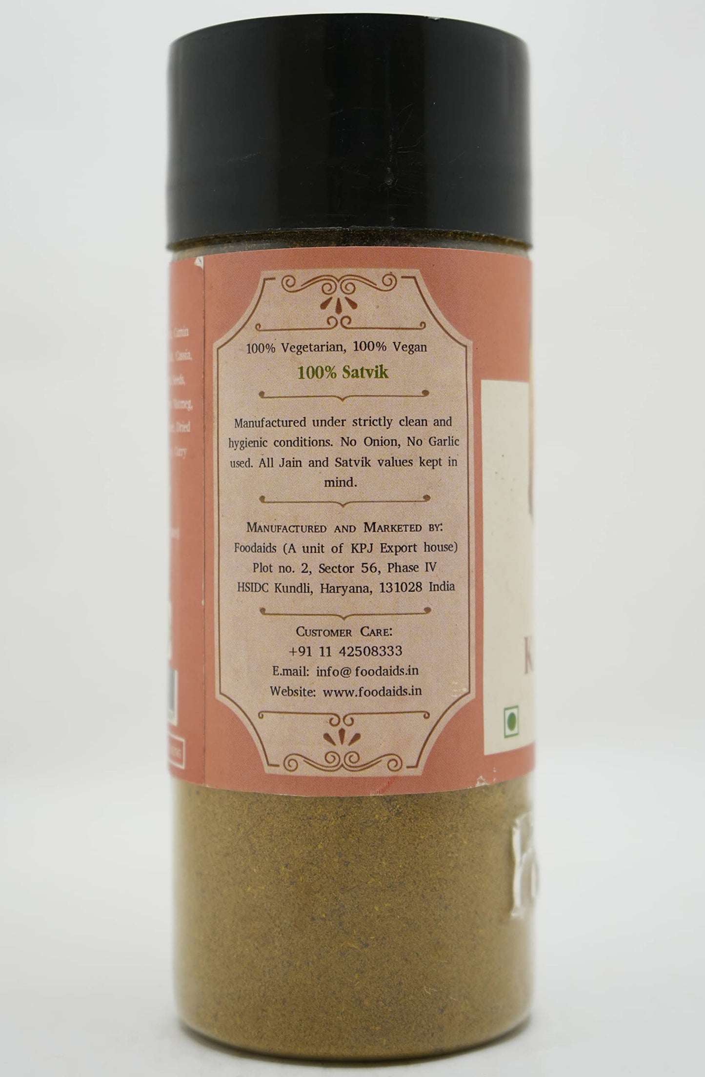 Foodaids Jain Kitchen King Masala 100gm / sabji masala/No Onion No Garlic/Aromatic flavour.