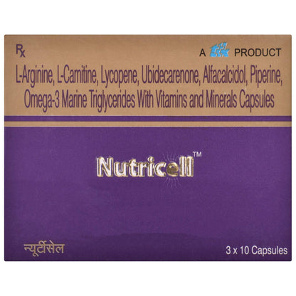 Nutricell - Strip of 10 Capsules
