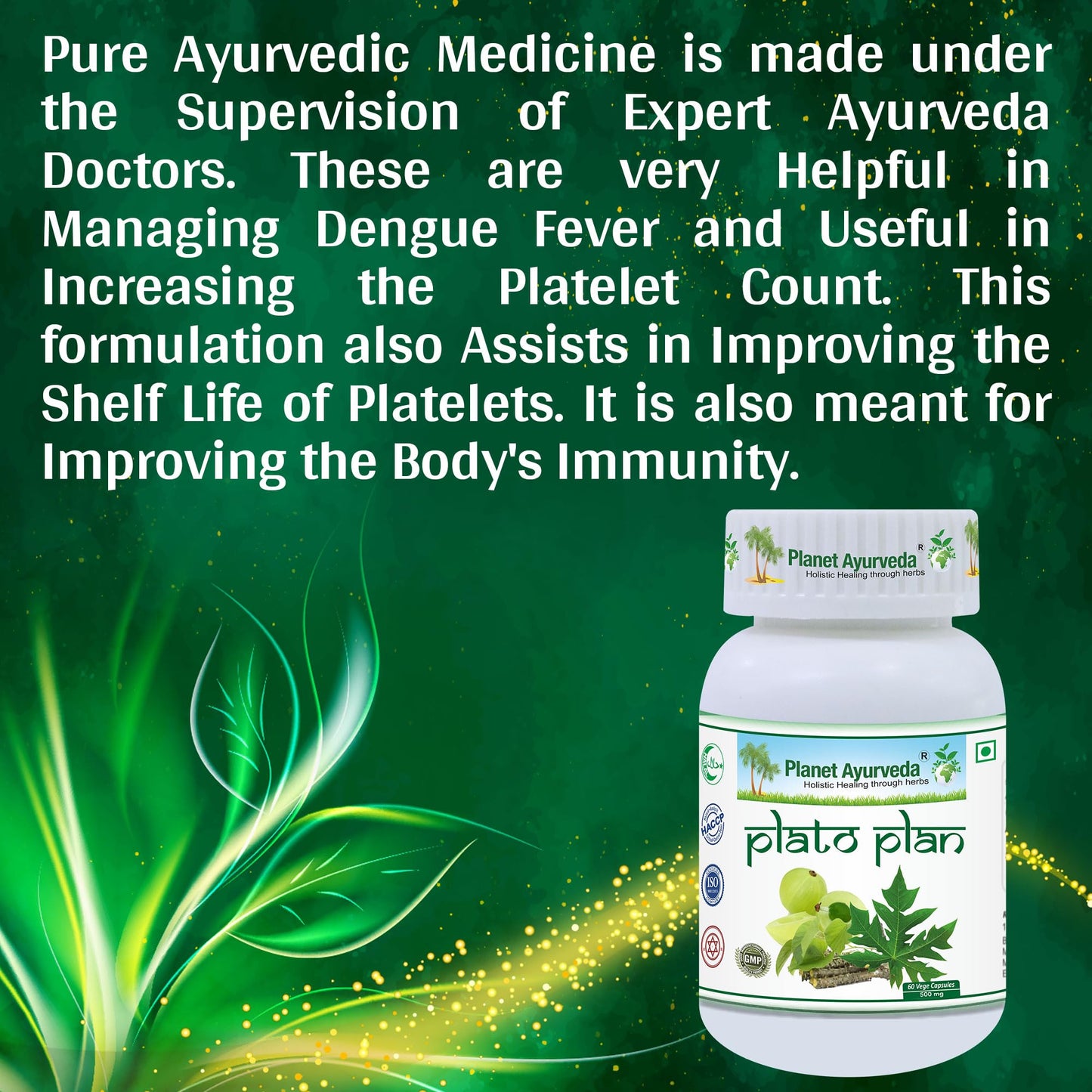 Planet Ayurveda Plato Plan Capsules- image 4