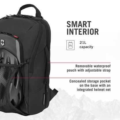 Victorinox Touring 2.0, Commuter Backpack, Black (612118)