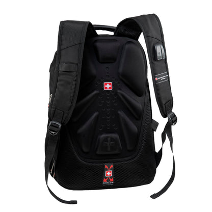 SWISS MILITARY Laptop Backpack 31L & Blue Toiletry Bag Combo Water-Resistant Travel Bag Set for Men Women with Laptop Compartment & Multiple Pockets