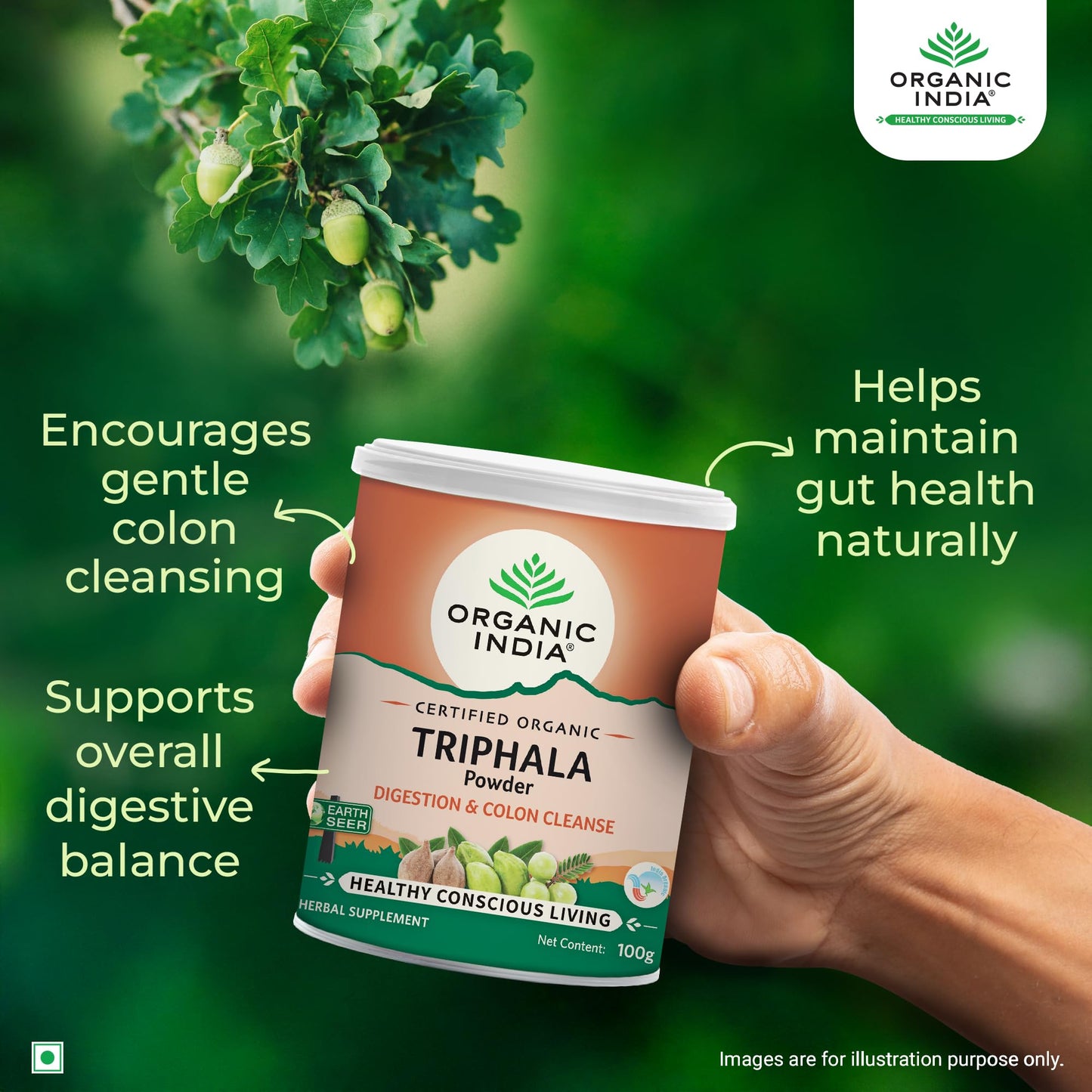 A TATA Product - Organic India Triphala Powder - 100g, Supports Immune- image 7