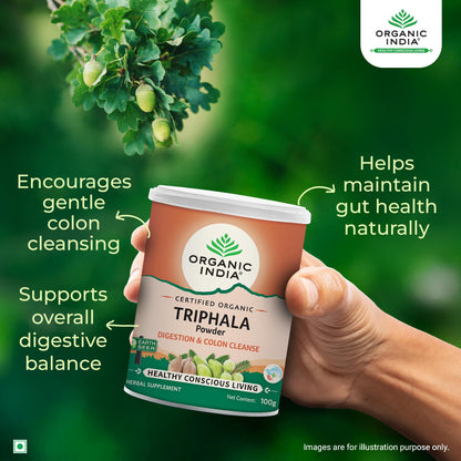 A TATA Product - Organic India Triphala Powder - 100g, Supports Immune- image 7