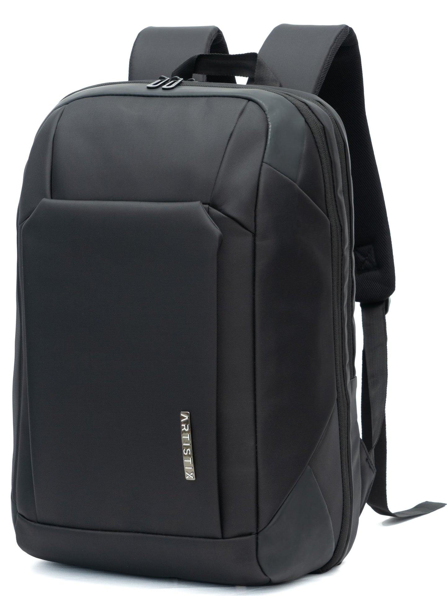 Artistix EdgePack Premium Business Backpack 28 L Office Laptop Bag with 15.6 Inch Laptop Compartment Anti Theft, Black