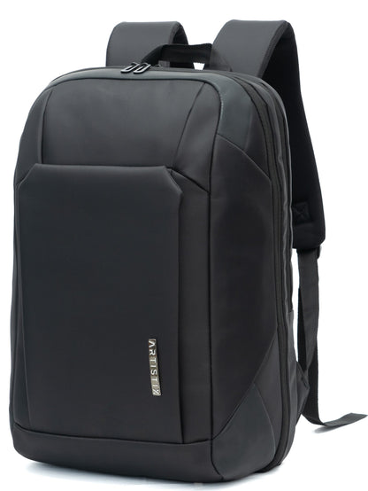 Artistix EdgePack Premium Business Backpack 28 L Office Laptop Bag with 15.6 Inch Laptop Compartment Anti Theft, Black