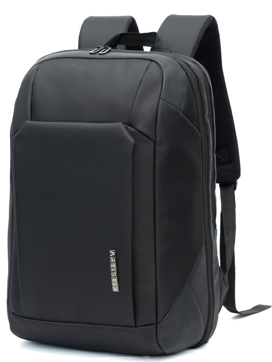 Artistix EdgePack Premium Business Backpack 28 L Office Laptop Bag with 15.6 Inch Laptop Compartment Anti Theft, Black