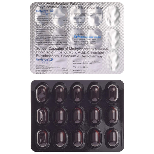 Renerve- BT - Strip of 15 Capsules