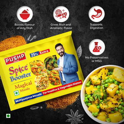 Pushp Brand Spice Booster Magical Masala (pack of 40)