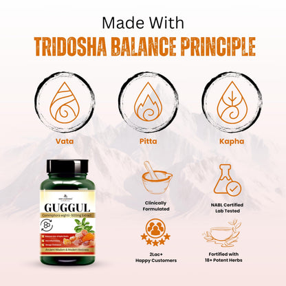 Deep Ayurveda Guggal Vegan Capsules
