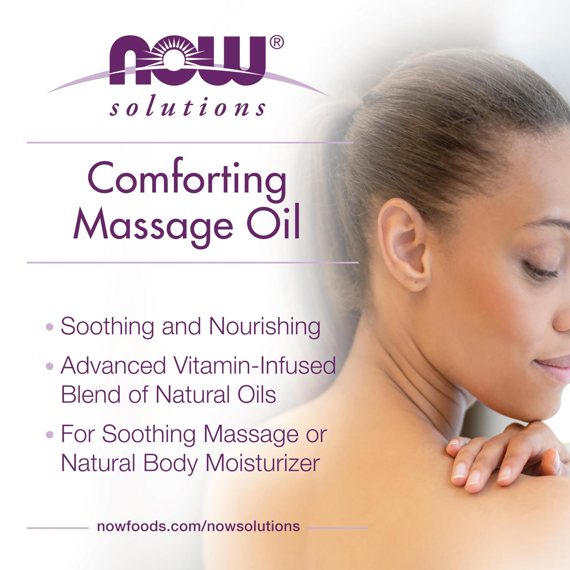 Now Foods Comforting Massage Oil, 16 Fl Oz- image 4