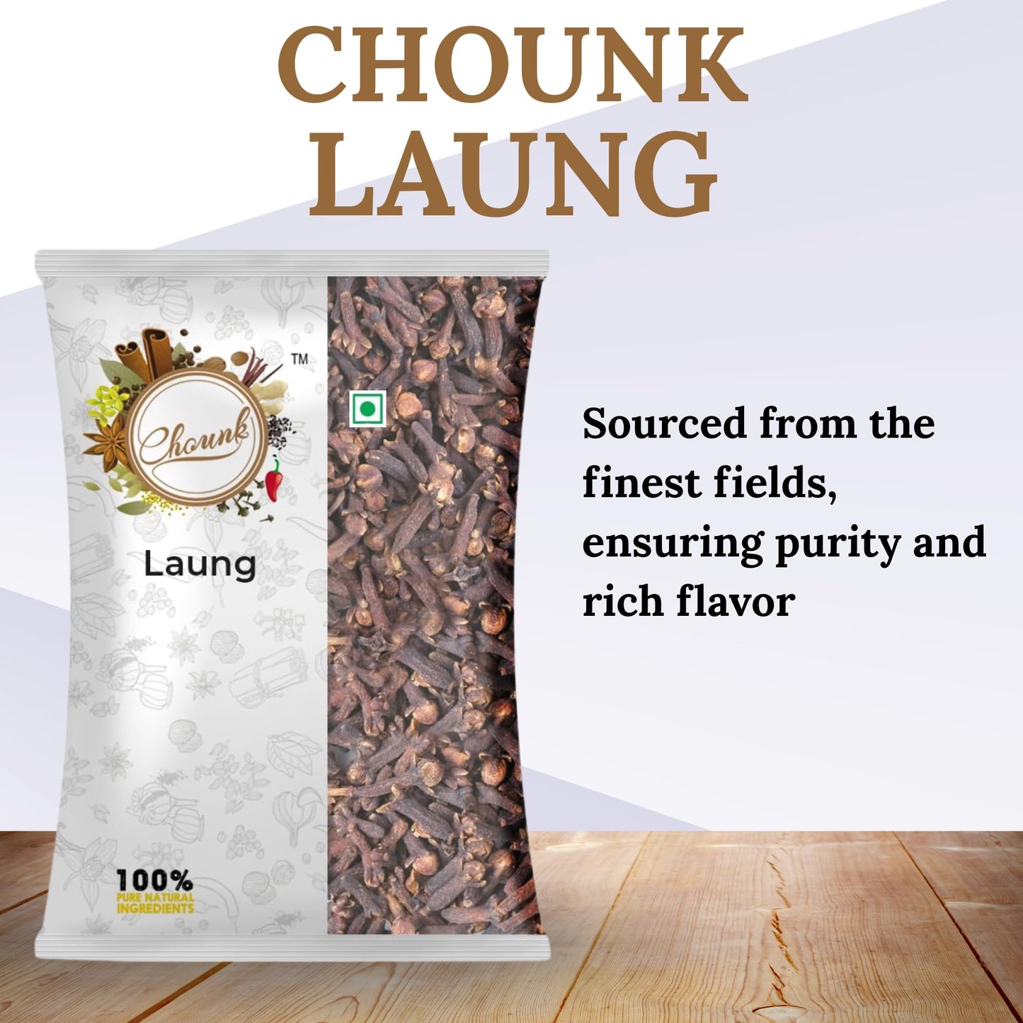 Chounk Special Clove Whole | Natural Lavanga | Khada Masala Laung Cloves | Lavanga Flavorful | Dried Cloves Whole | No Additives or Preservatives | Lavangalu 100 Grams