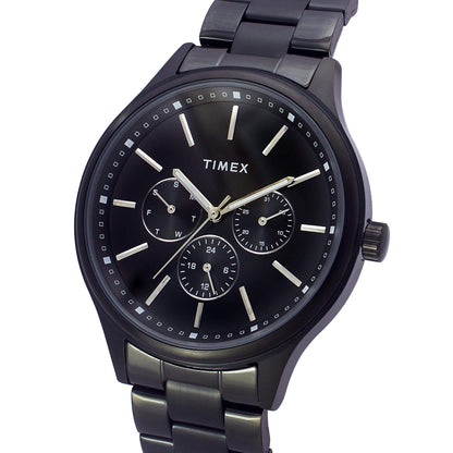 TIMEX Men Black Round Analog Watch - TWEG18410