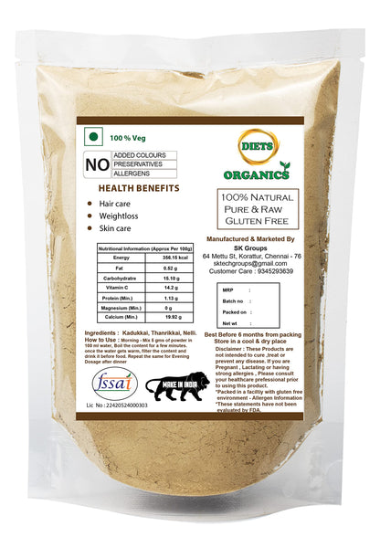 Diets Organics Triphala powder -25Gms pack of 1- image 3