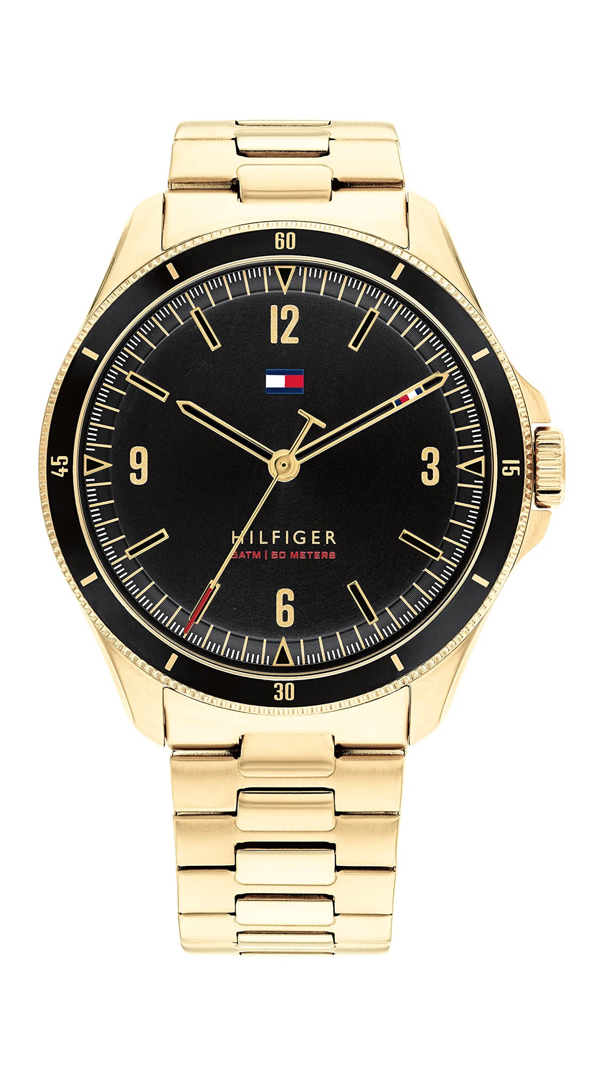 Tommy Hilfiger Black Dial Round Shaped Casual Men Analog Watch_TH1791903W