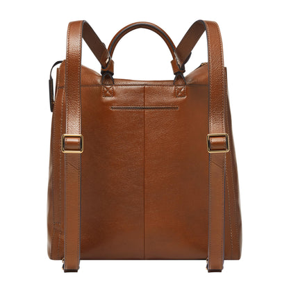 Fossil Women Parker Brown Backpacks ZB1836200