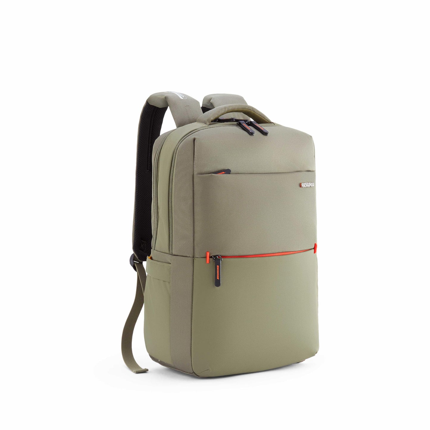 American Tourister Zork Edge | 24.5 Ltrs | 2 Compartments | Bottle Pocket | Ergonomic Padded Back Panel & Shoulder Straps | Executive Backpack | 1 Year International Warranty | Green