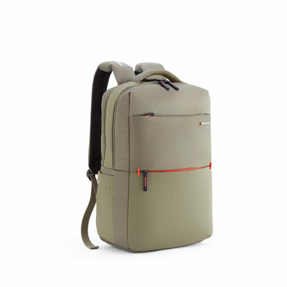 American Tourister Zork Edge | 24.5 Ltrs | 2 Compartments | Bottle Pocket | Ergonomic Padded Back Panel & Shoulder Straps | Executive Backpack | 1 Year International Warranty | Green