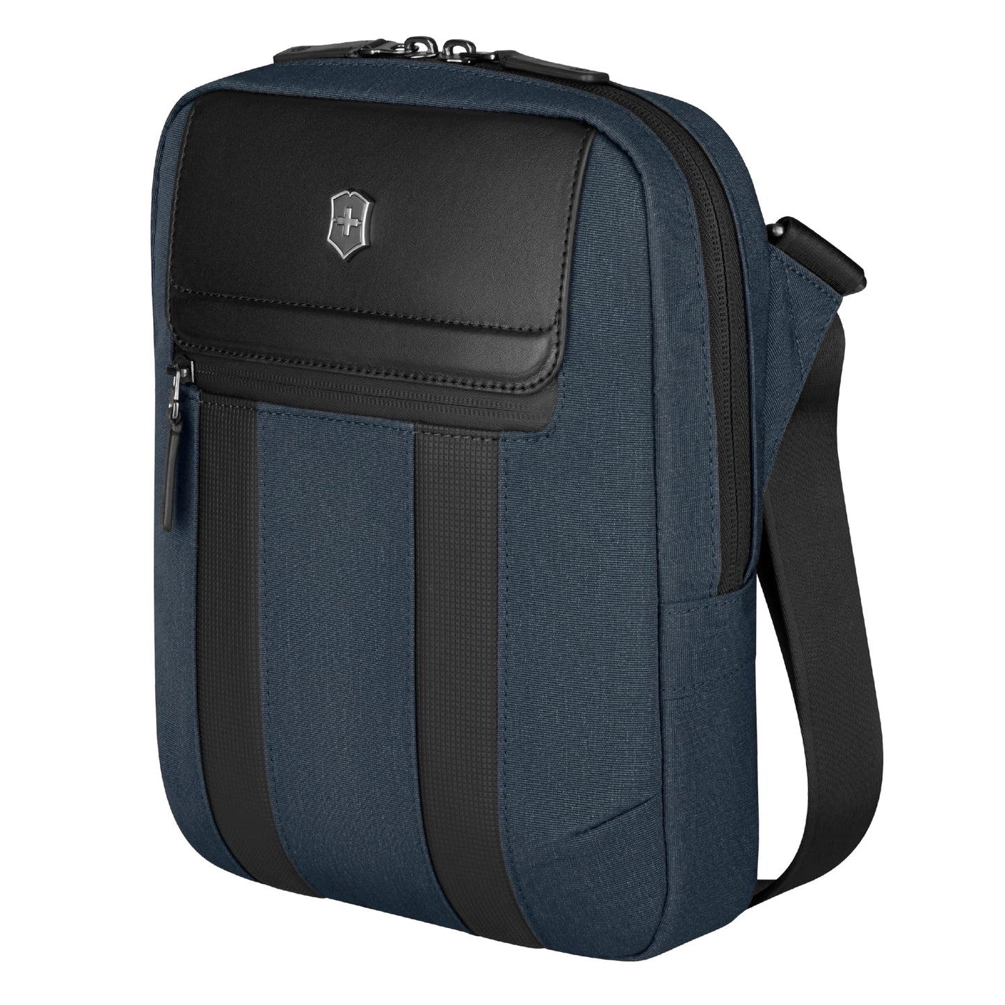 Victorinox Architecture Urban2, Office Bag (6 litres), 28 cm, Blue, Polyester, 612675 | Business Travel Crossbody Sling Bag For Men, 10-inch Tablet Pocket