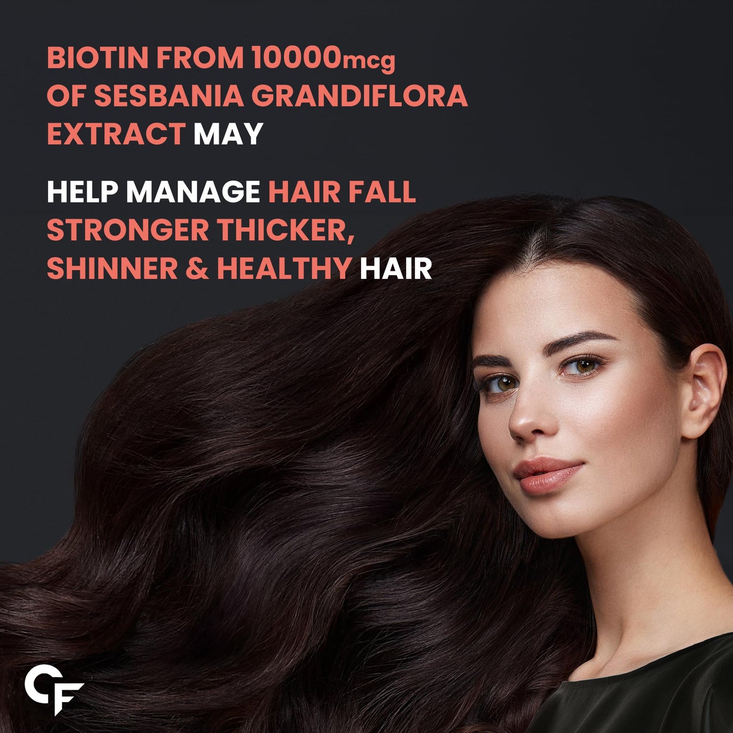 Carbamide Forte Biotin Gummies for Hair Growth|Hair growth Gummy for Lo- image 7
