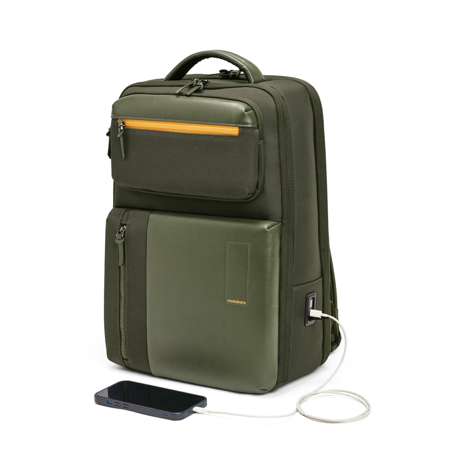 MOKOBARA The Work Backpack 19L Premium Nylon 16" Unisex Multipurpose Laptop Backpack (Home Grown Sunray 2.0)