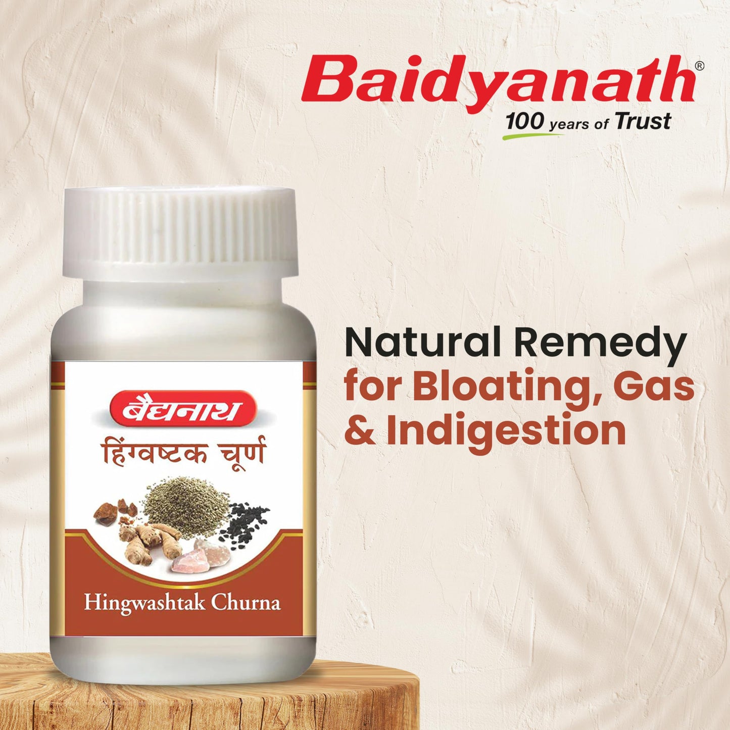 Baidyanath Hingwashtak Churna - 120 gm Powder | Effective Gastric Stimu- image 6