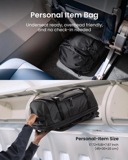 Tomtoc Navigator-T66 Travel Laptop Backpack 15.6 inch/28L-Black