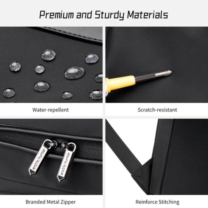 Arctic Hunter Laptop Backpack for Men Women 18L Innovative Nylon Water-repellent Ergonomic EVA Back 15.6" Stylish Laptop Bag Anti-theft Buckle Office Backpack for Daily Commuting College