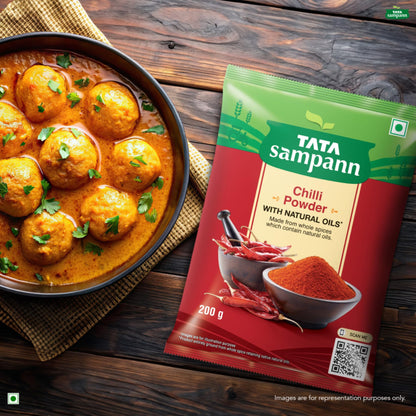 Tata Sampann Chilli Powder with Natural Oils, 100g, Lal Mirchi Powder, Mirchi Powder