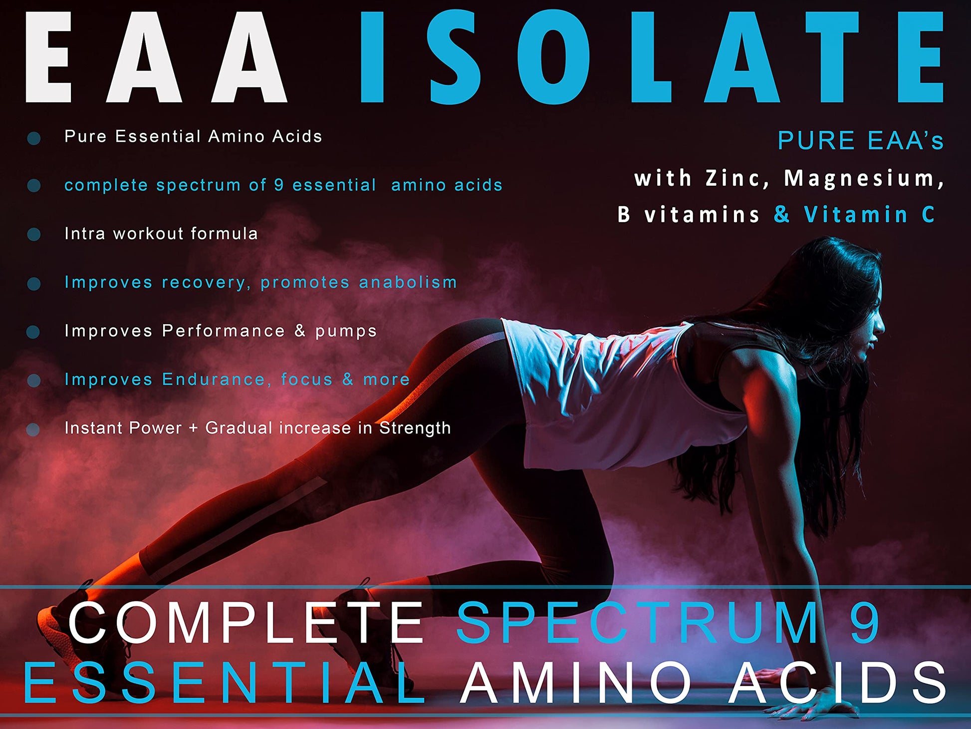 Grizzly Nutrition - Pure EAA Isolate, Full Spectrum 9 Essential amino p- image 5