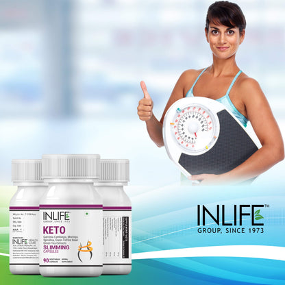 INLIFE Keto Slimming Capsules | Extracts - Garcinia Cambogia, Green Cof- image 4