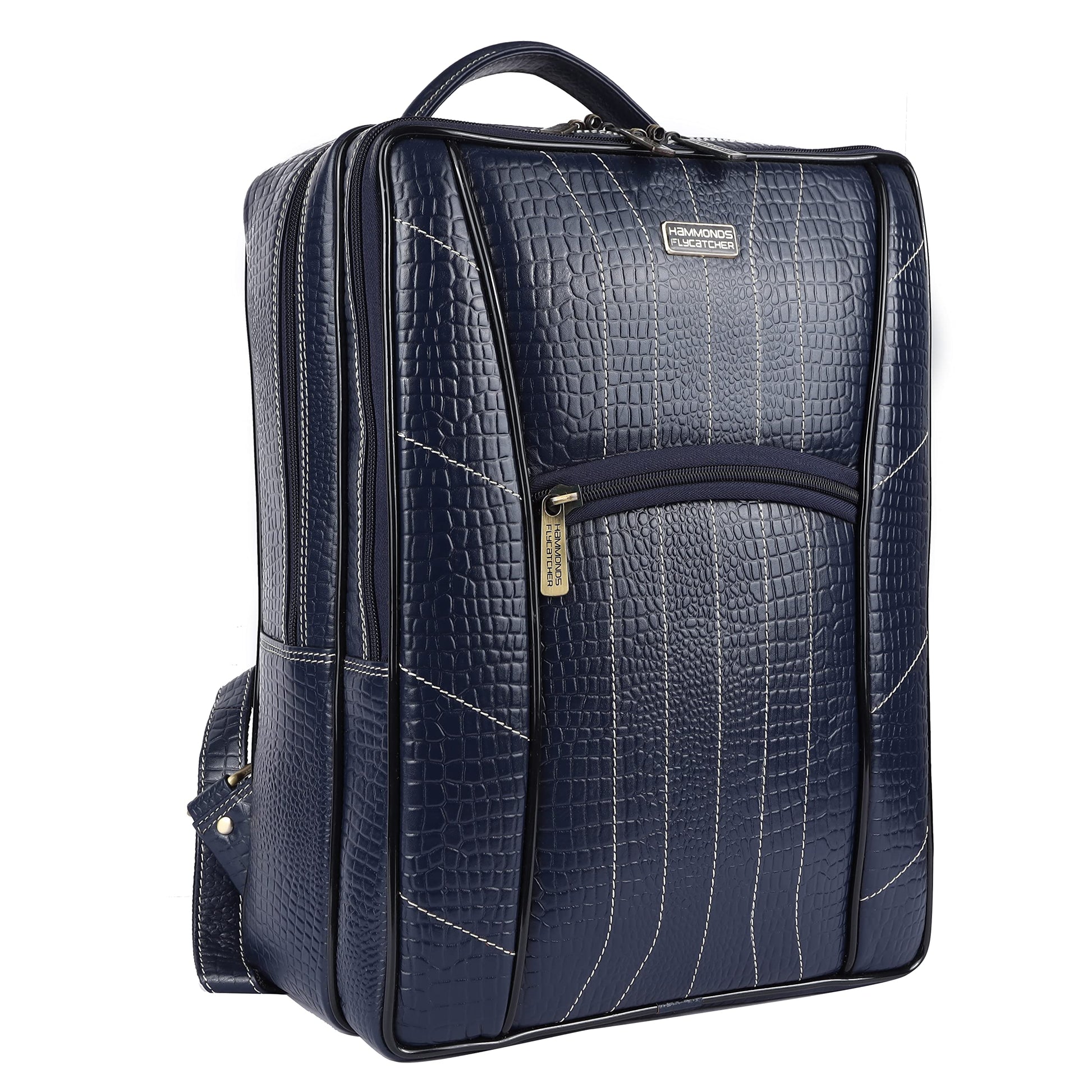 HAMMONDS FLYCATCHER Genuine Leather Laptop Backpack for Men and Women - Stylish,