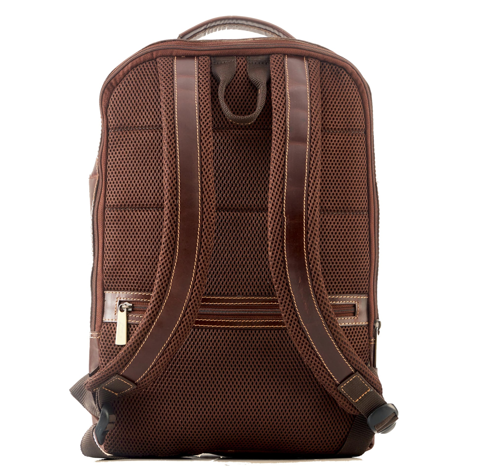 PICCO MASSIMO Leather Laptop Backpacks Professional Office Accessory |- image 2