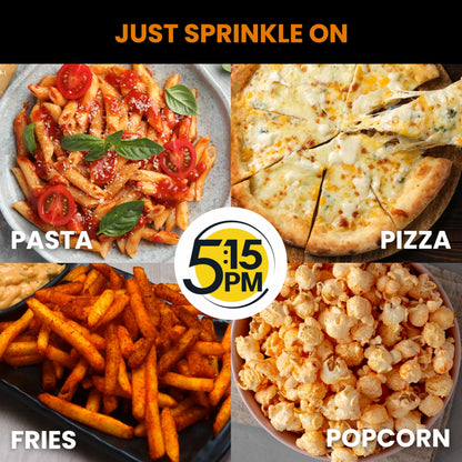5:15PM Cheddar Cheese Powder for Popcorn, Pasta, Pizza, Nachos & Fries | Popcorn & Cheese Seasoning Powder,1 Count
