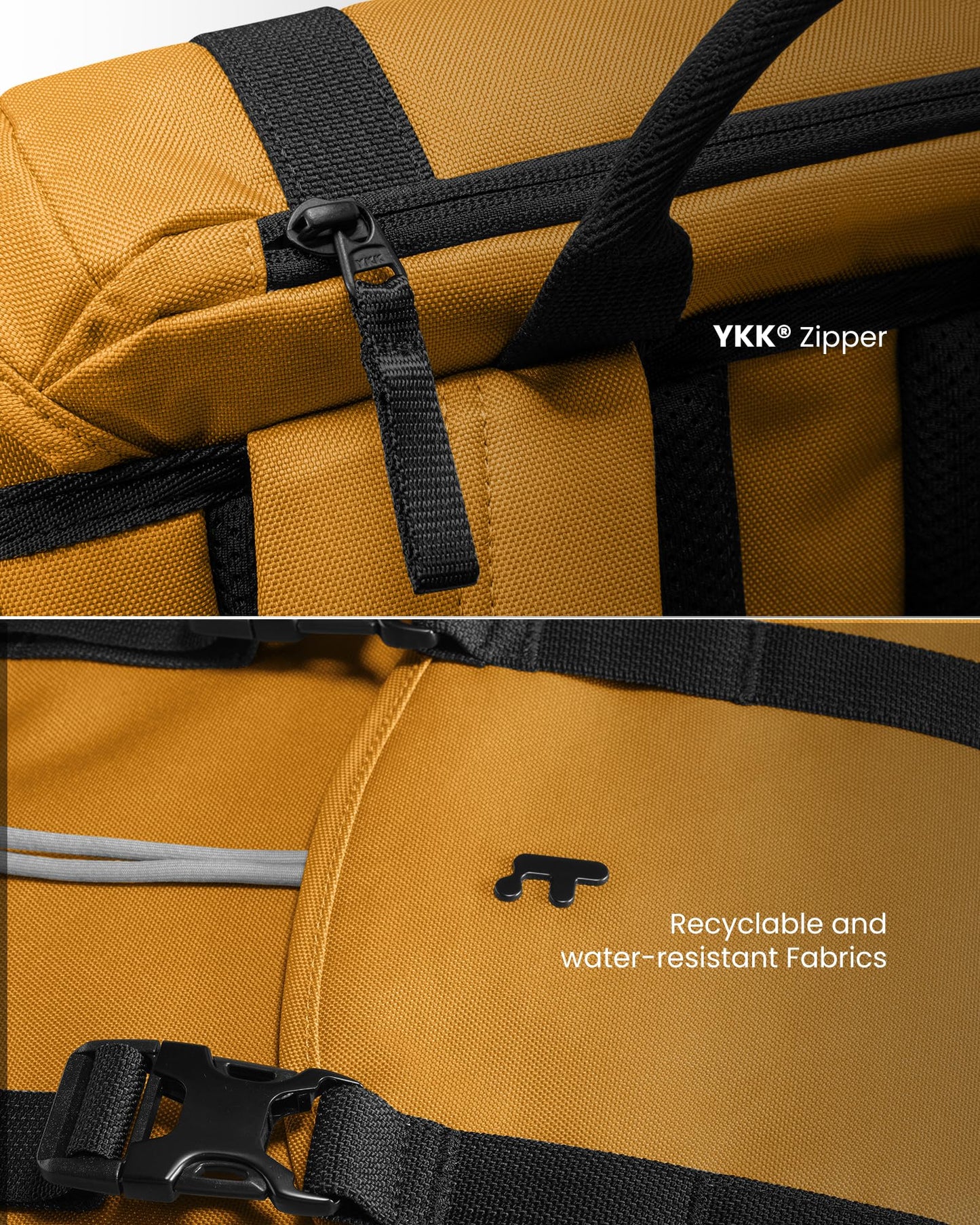 VintPack-TA1 22L Laptop Backpack Yellow