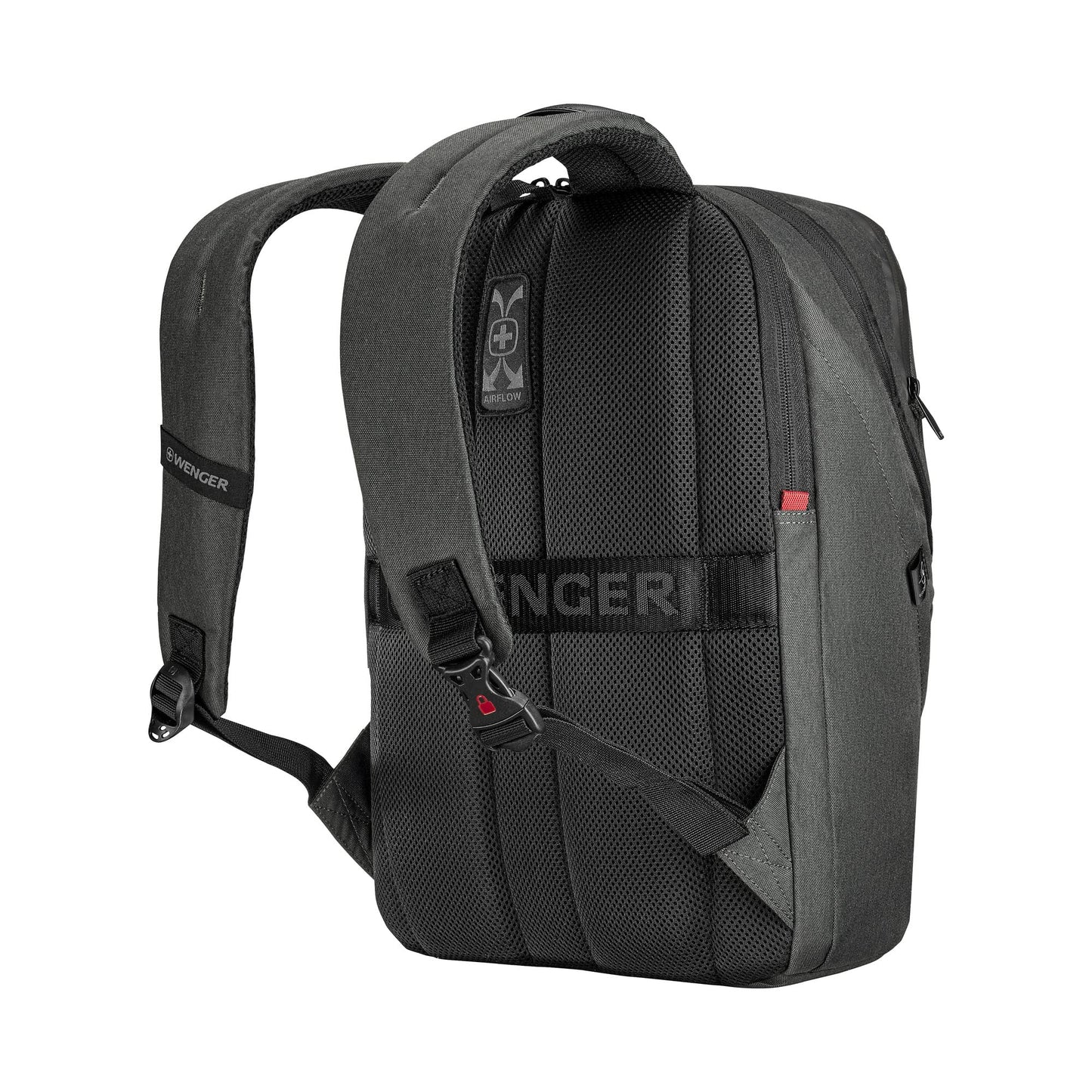 WENGER, MX ECO Light, 16 Inch Laptop Backpack, 20 Liters Charcoal, Swis- image 4