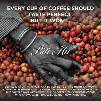 Bili Hu Coffee, Mokapot Grind Arabica Coffee Aghora Estate, Medium Roast, (Pack of 1, 250 Gram)