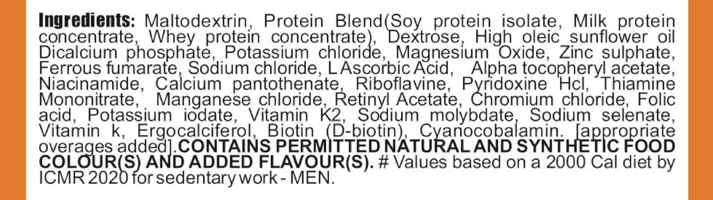 Develo Protein Powder for Men & Women, Whey, Milk & Soy (Triple Protein- image 6