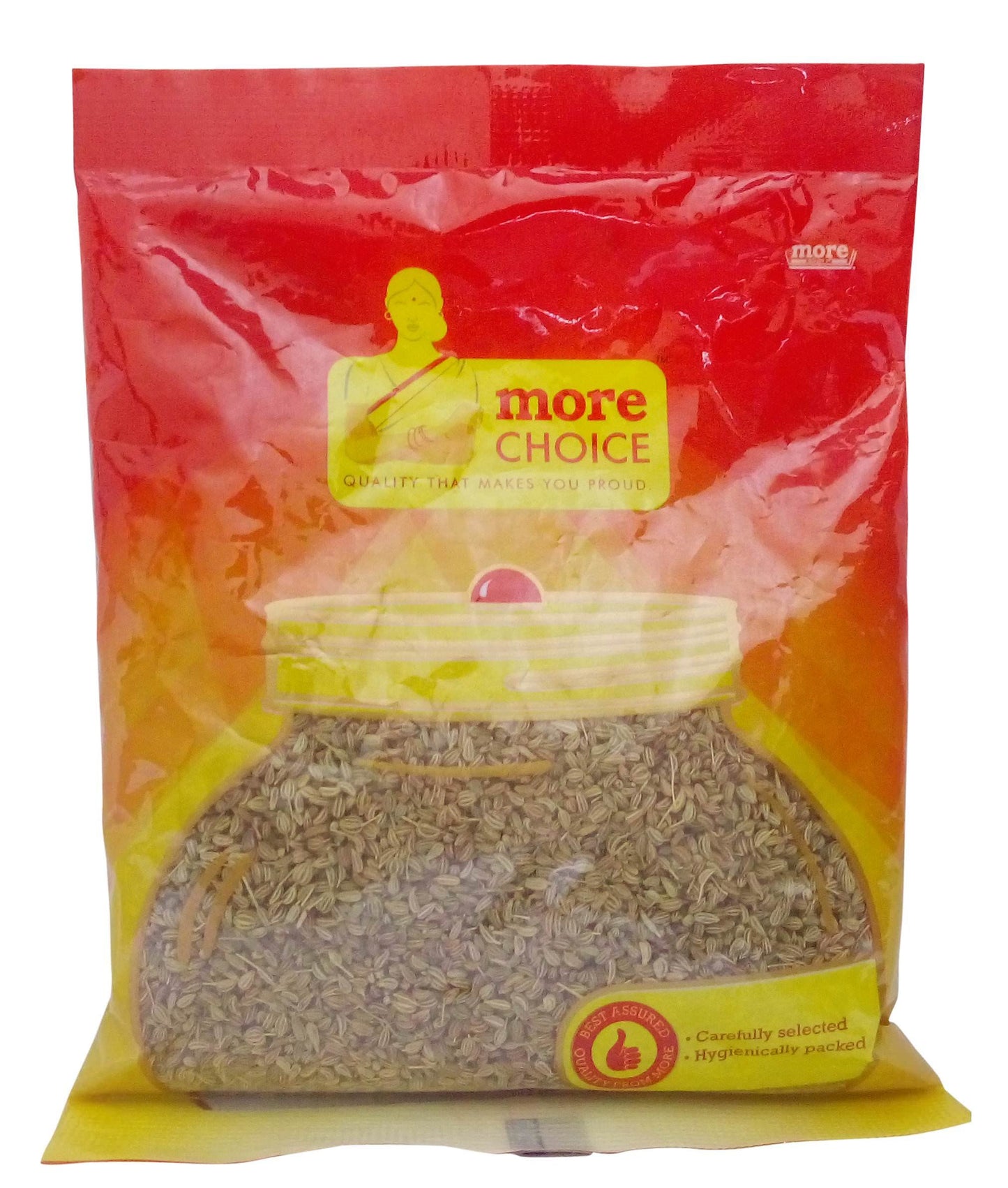 More Choice Spices - Carom Seeds (Ajwain), 50 Gm Pouch, Vegetable Masala
