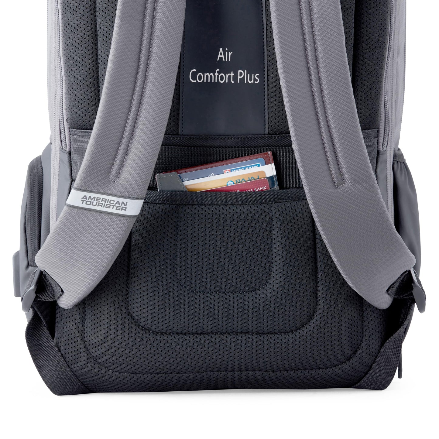 American Tourister Segno 4.0 | 30 Ltrs | 3 Compartments | Bottle Pocket | Ergonomic Padded Back Panel & Shoulder Straps | Laptop Backpack | 1 Year International Warranty | Grey