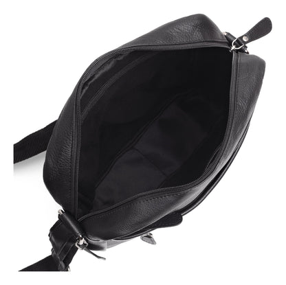 WildHorn Genuine Leather Sling Messenger Bag | Stylish, Functional & Spacious | Adjustable Strap | 1-Year Warranty