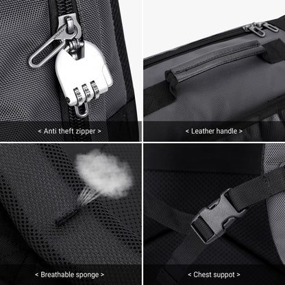 WITZMAN Travel Backpack for Men Laptop Backpack with USB Charging Port- image 2