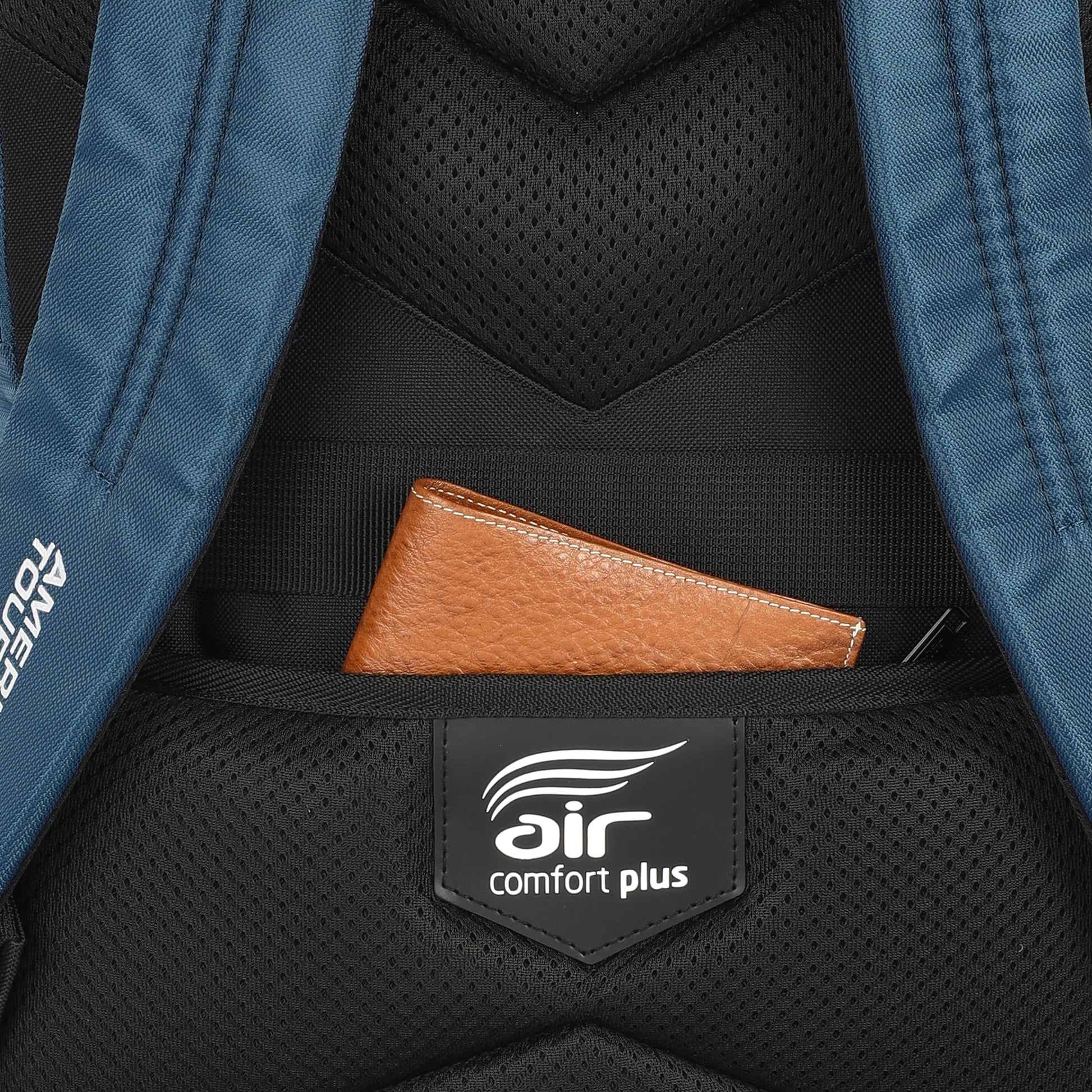 American Tourister Segno 2.0 Polyester Unisex Laptop Backpack (Blue, FR- image 6