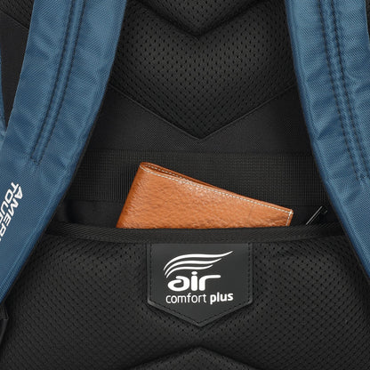 American Tourister Segno 2.0 Polyester Unisex Laptop Backpack (Blue, FR- image 6