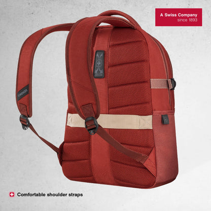 WENGER, Next 23 RYDE, 16 Inches Laptop Backpack, 26 liters, Lava, 612569, Work Bag, Swiss Designed
