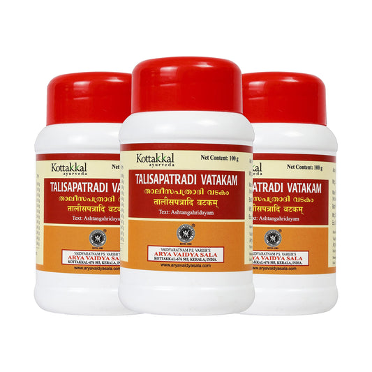 Kottakkal ayurveda Thalisapatradi Vatakam - 100gm - Pack of 3