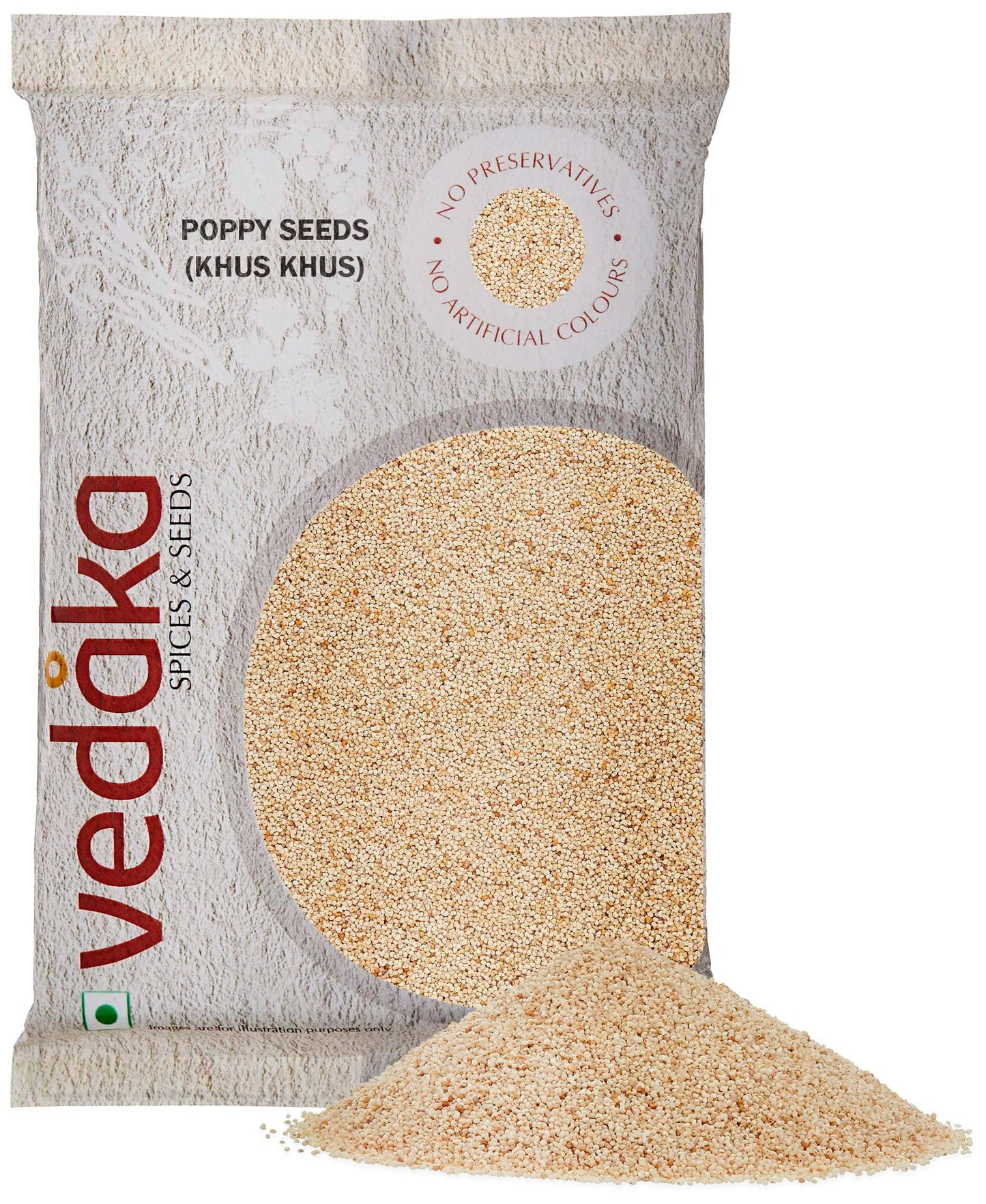 Amazon Brand - Vedaka Poppy Seeds (Khus Khus), 100g