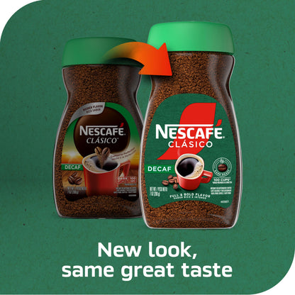 Nescafé Clasico Decaf Coffee, 7.05 oz ℮ 200 g