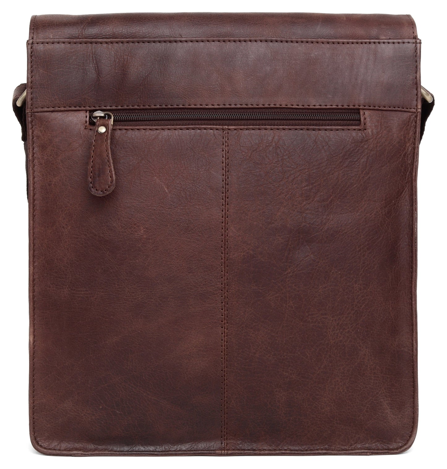 WildHorn Genuine Leather Sling Messenger Bag | Stylish, Functional & Spacious | Buckle Closure | Adjustable Strap | 1-Year Warranty