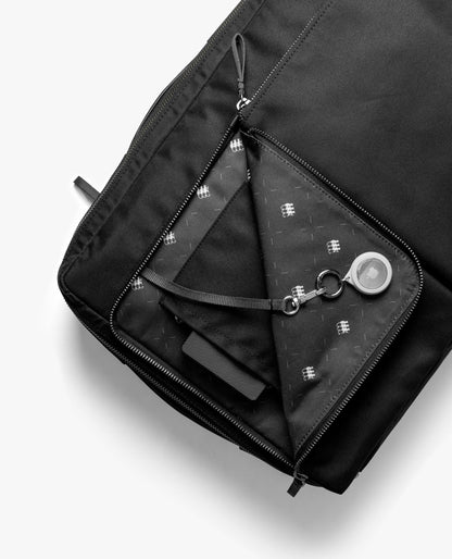 DailyObjects Monkey Shoulder Convertible Briefpack (Backpack + Briefcase) (16L)| 100% Recycled | Fits any Laptop Upto 16" | Lightweight Shoulder Backpack | Multiutility Bag with Trolley Sleeve