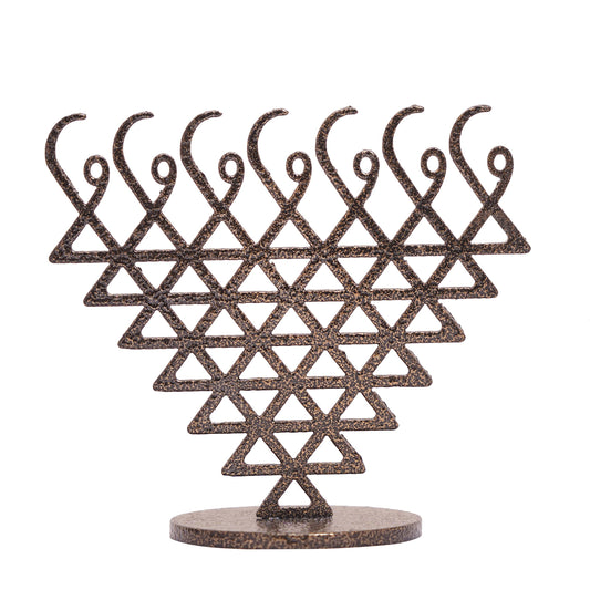 Shri Saraswati Yantra Metal Shree Yantras for Table Top, Desk, Pooja Room (10 cm